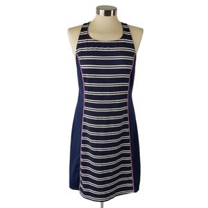Beach House Be Pink Spliced Racerback Cover Up Swim Dress